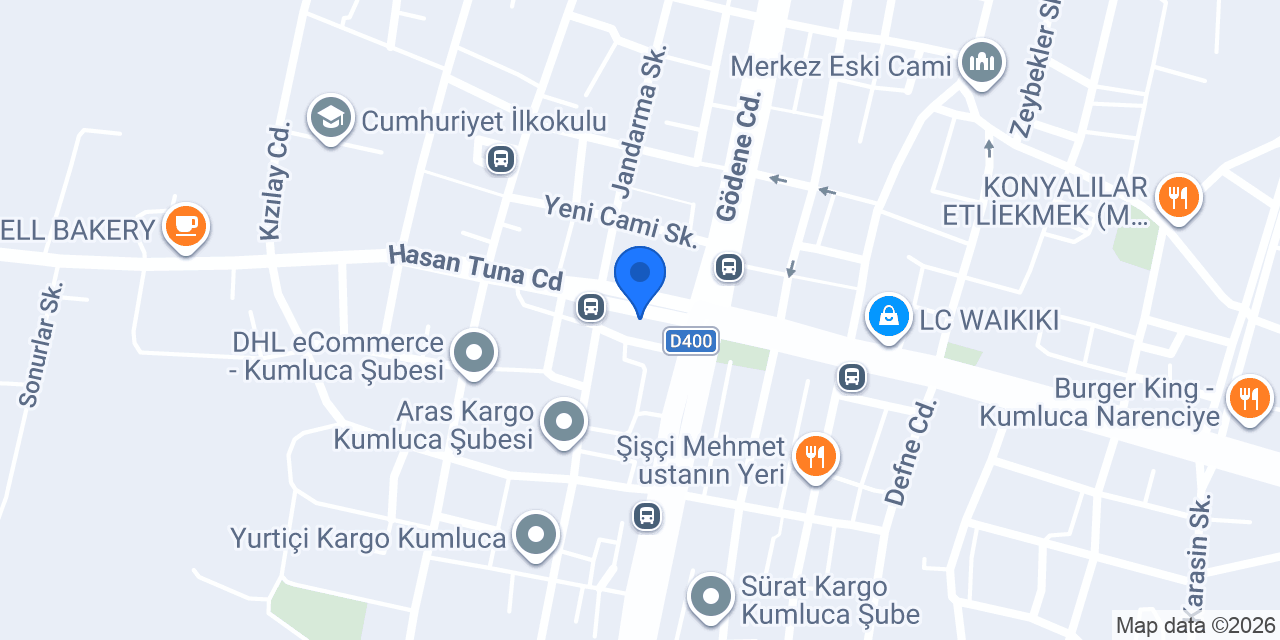 Ender Eczanesi konumu