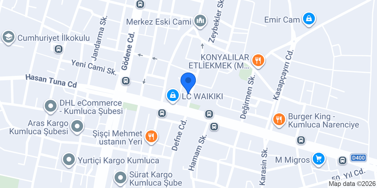 KÖŞEM RESTAURANT konumu