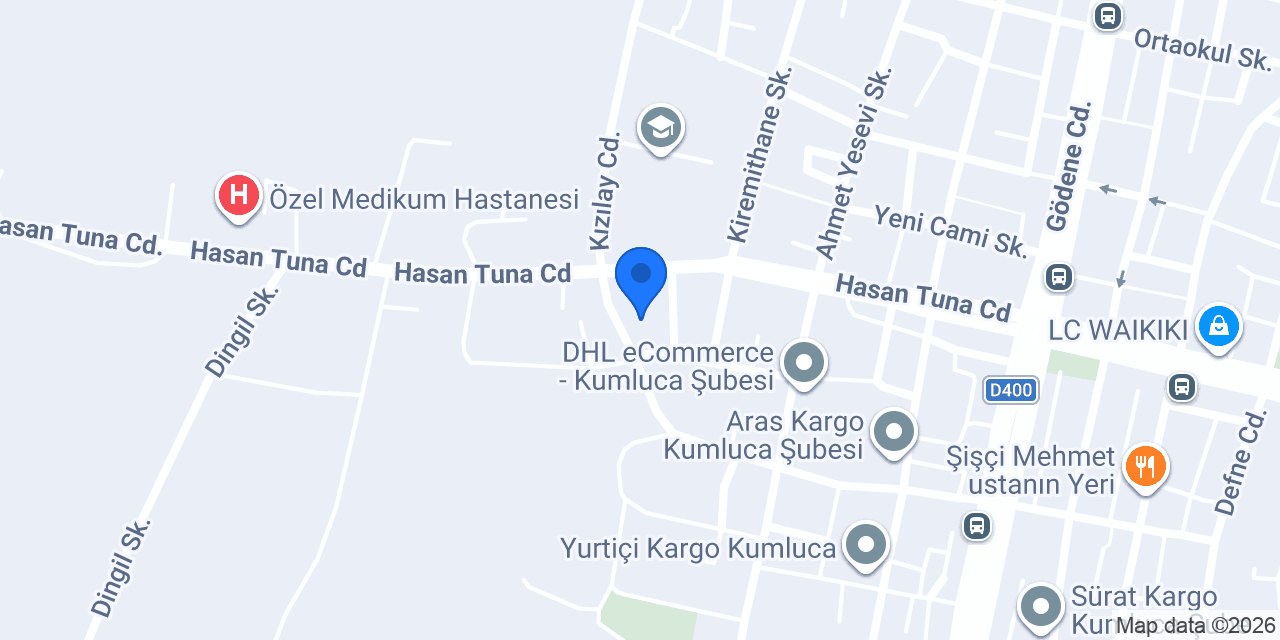 Öztürkler jant lastik konumu