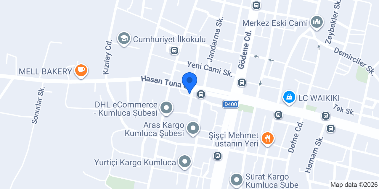 7/24 Köfte-Kokoreç kumluca konumu