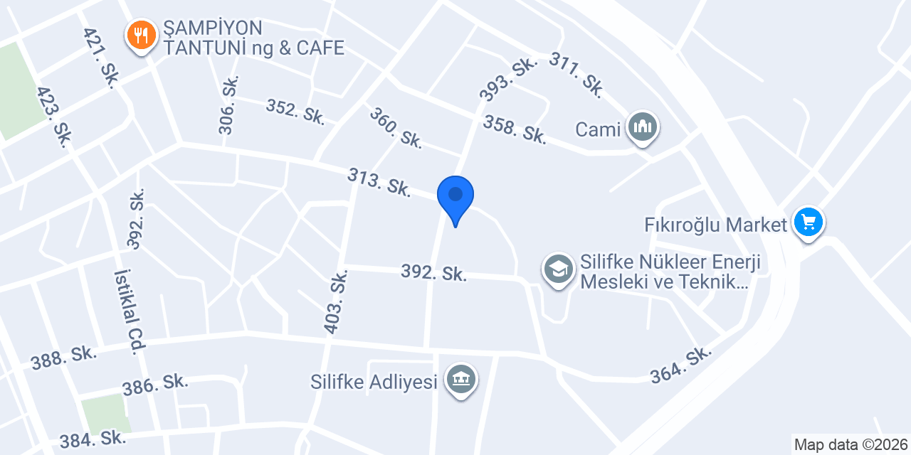 Silifke İmam Hatip Ortaokulu konumu