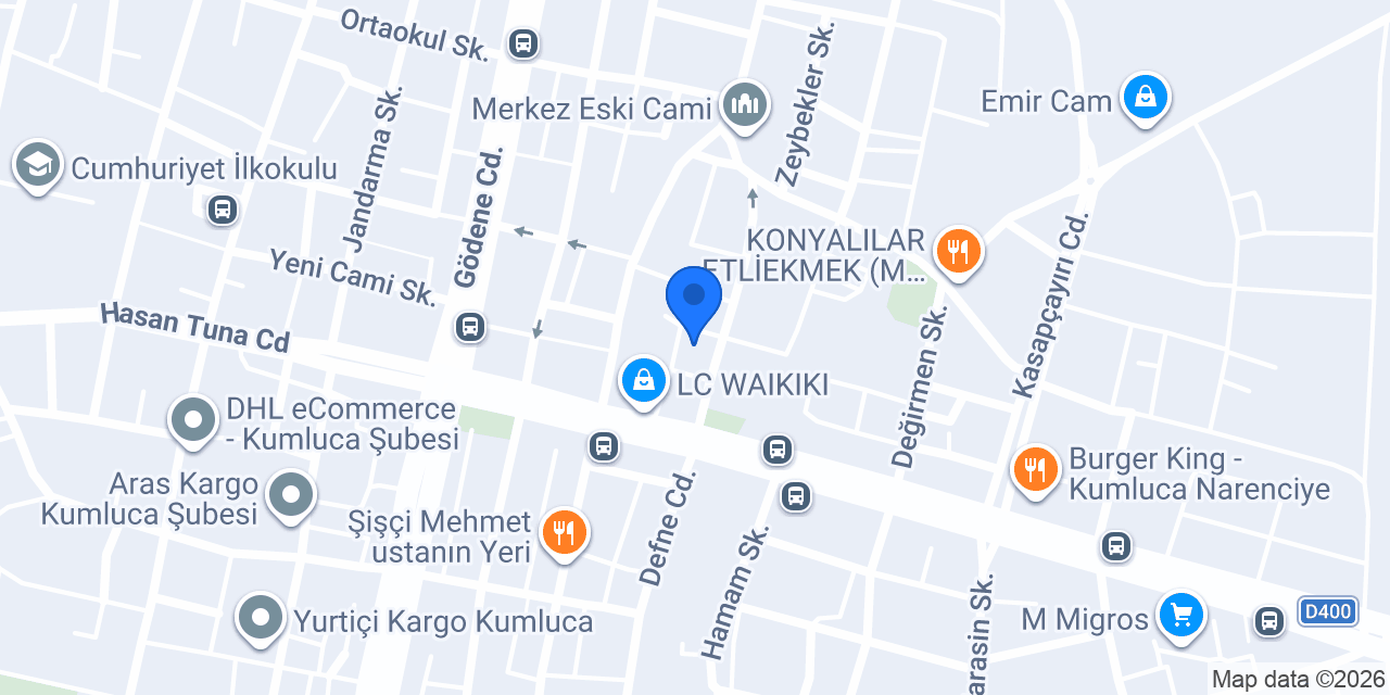 Şan Döner Çiğ Köfte konumu