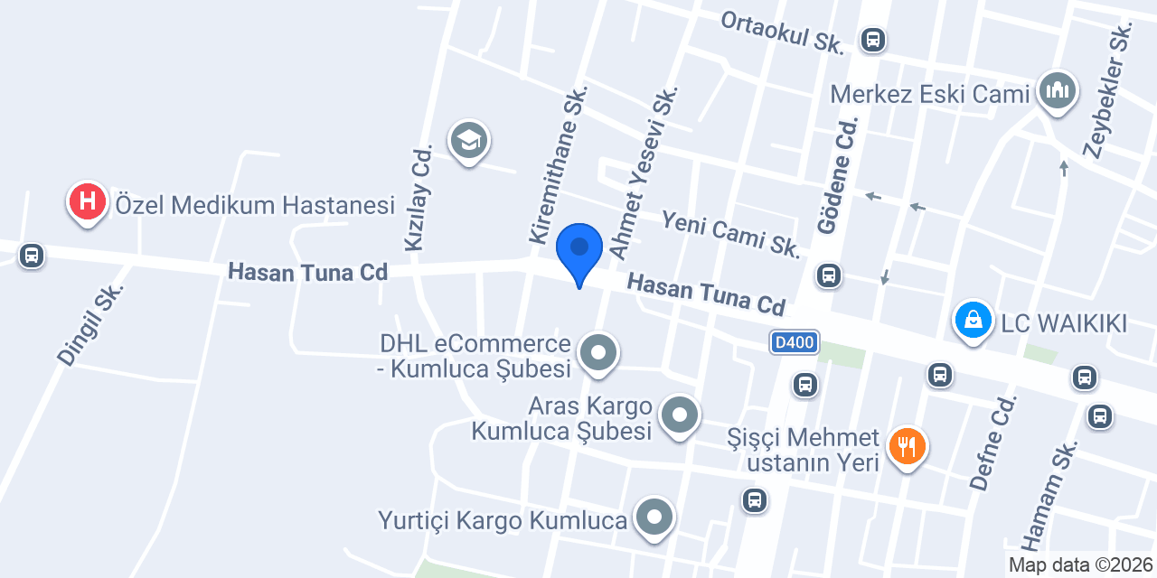 AYGAZ KARATAŞ TİC konumu