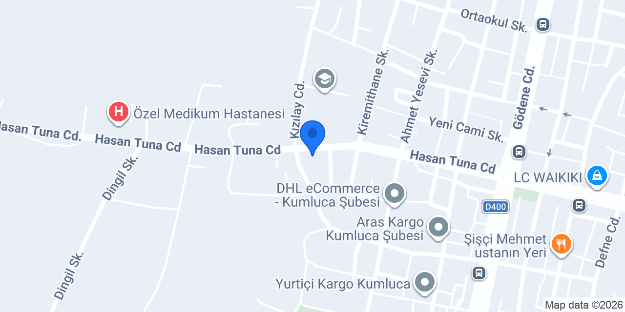 Mavi Karadeniz Ekmek Fırını konumu