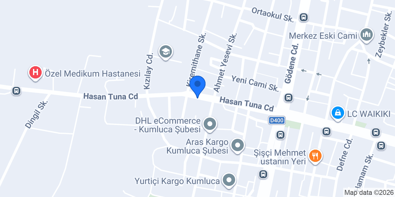 Kumluca Özel Batı Antalya Psikoteknik konumu