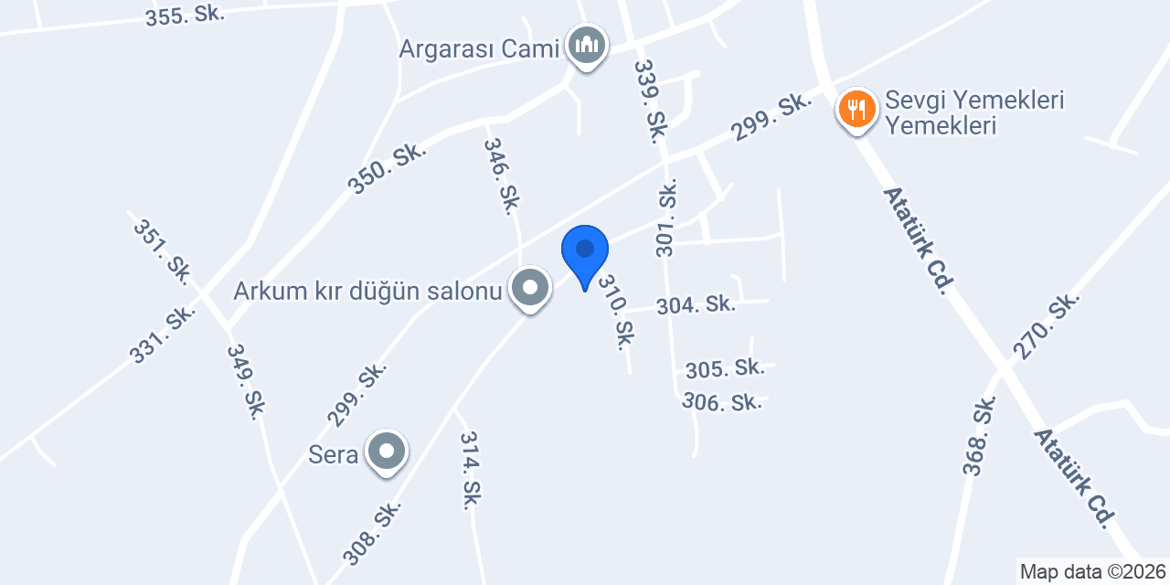 Arkarası İlkokulu konumu