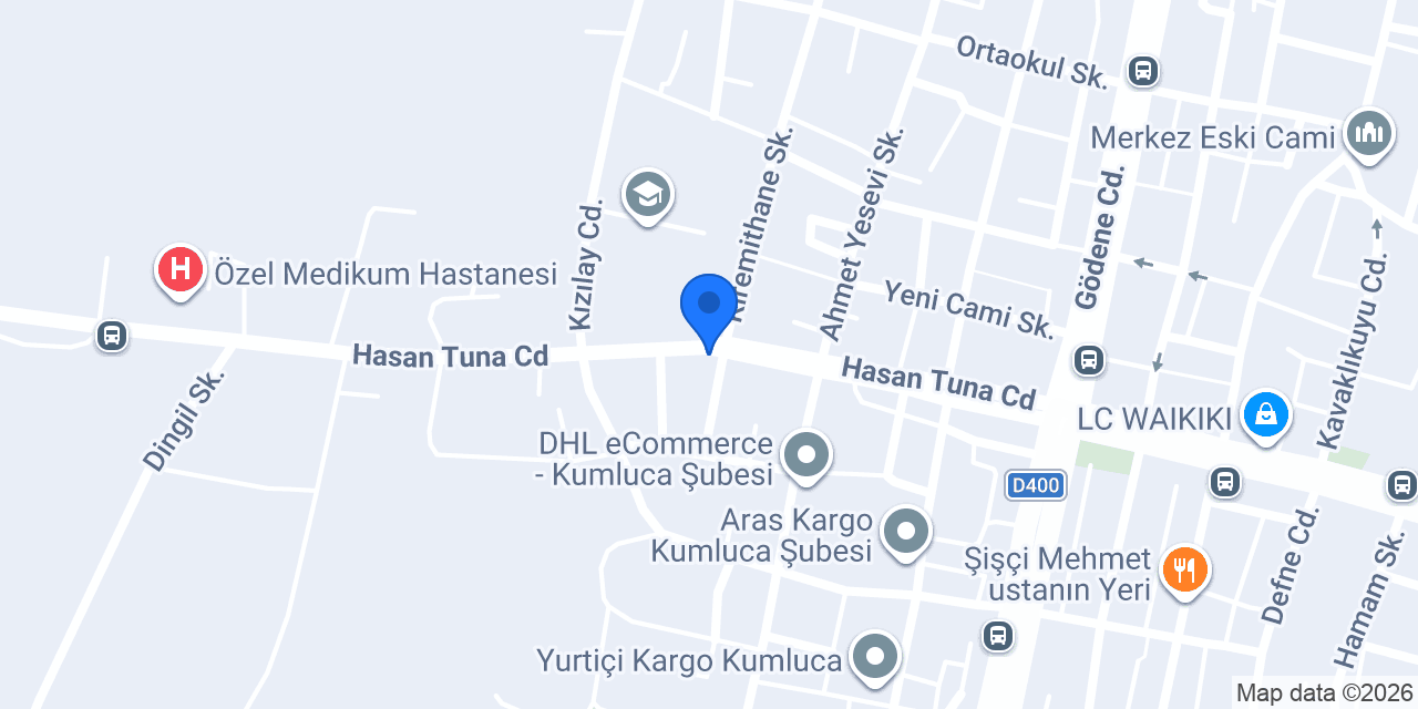 KOZAĞAÇLI AKIN İNS.TİC.LTD.ŞTİ. konumu