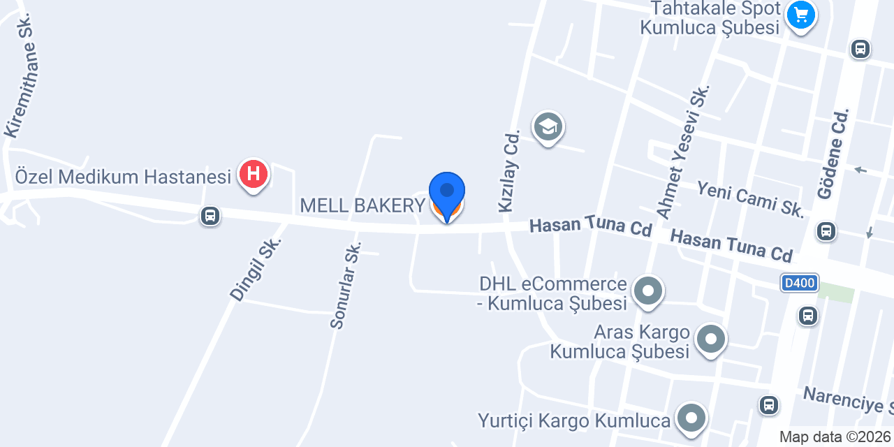 MELL BAKERY konumu