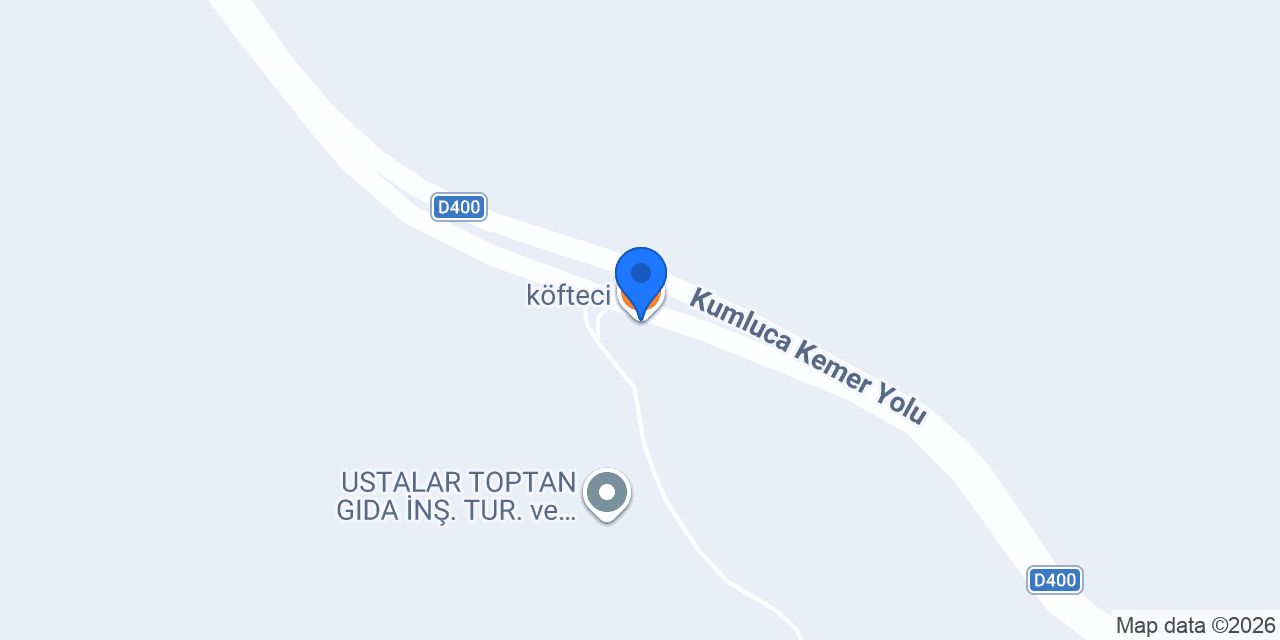 köfteci konumu