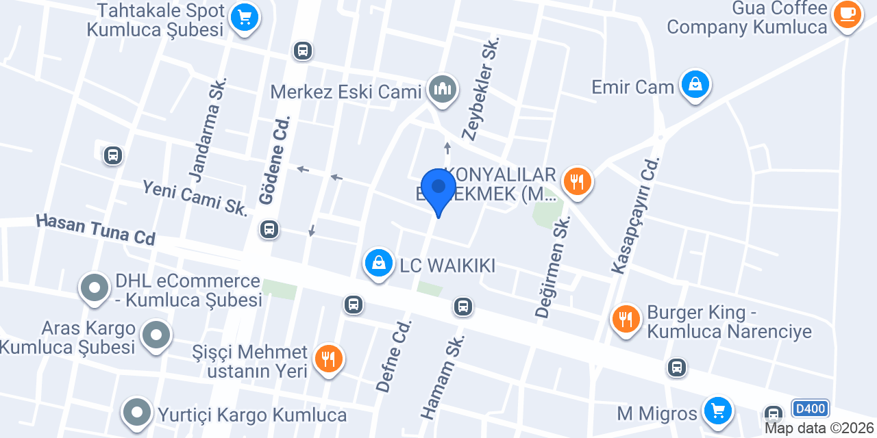 Gül Kebap Salonu konumu