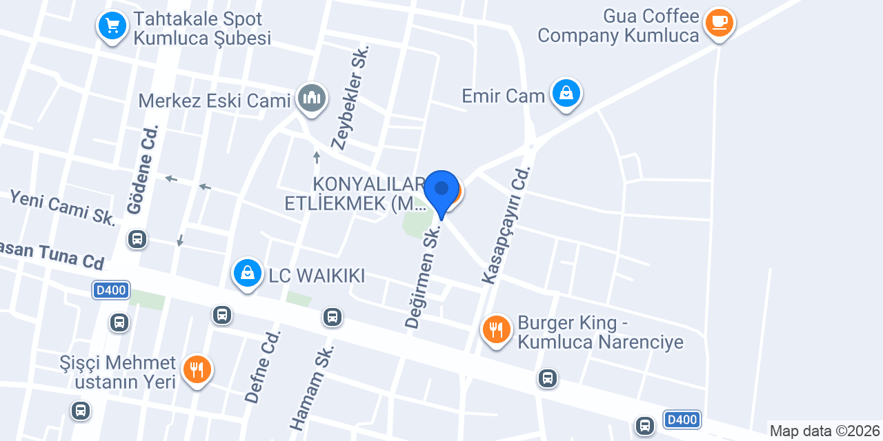 Satır Kokoreç konumu