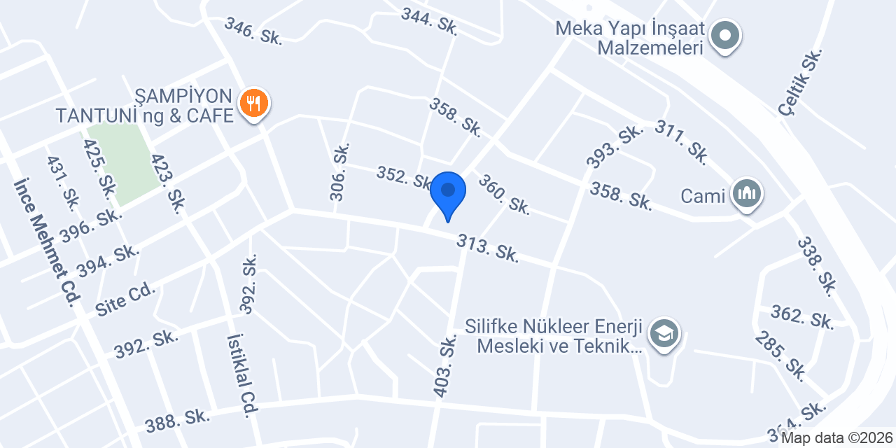 "PASTERYA" Unlu Mamülleri konumu
