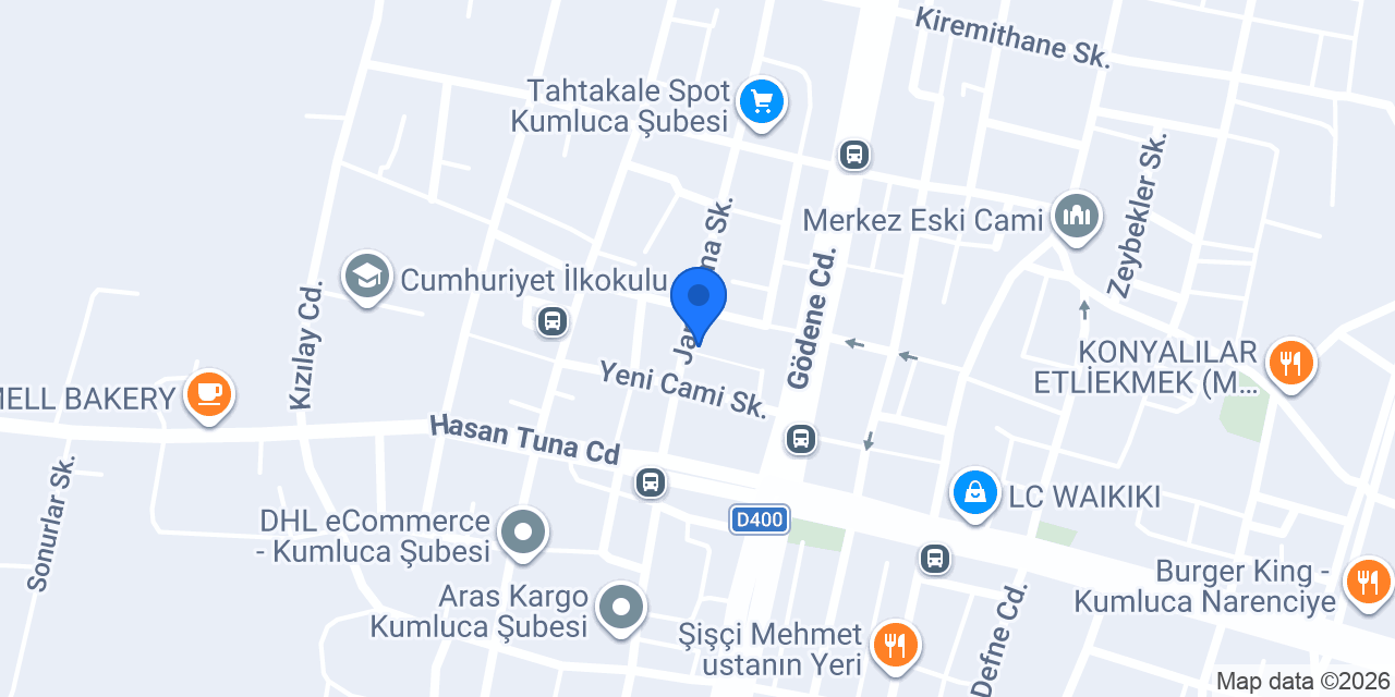 BARUT ECZANESİ konumu