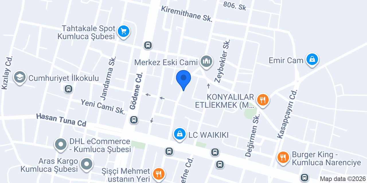 Cafe Ceviz Bahçesi konumu