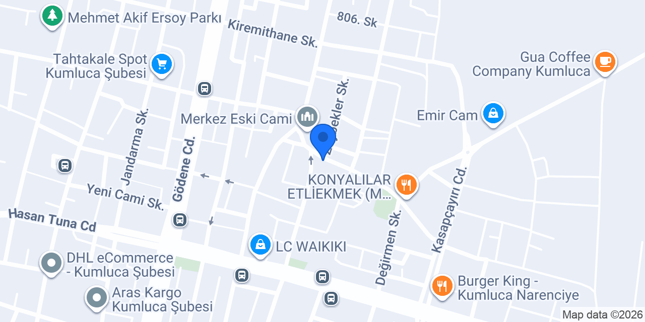 Tek Avm konumu