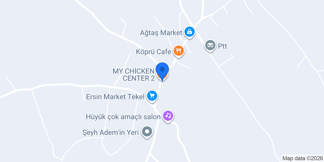 MY CHİCKEN CENTER 2 konumu