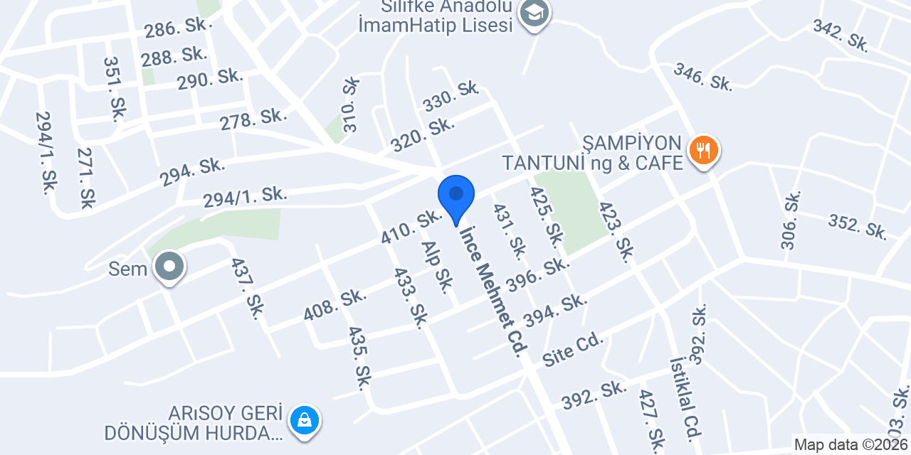 Ay Yıldız Erkek Kuaförü konumu
