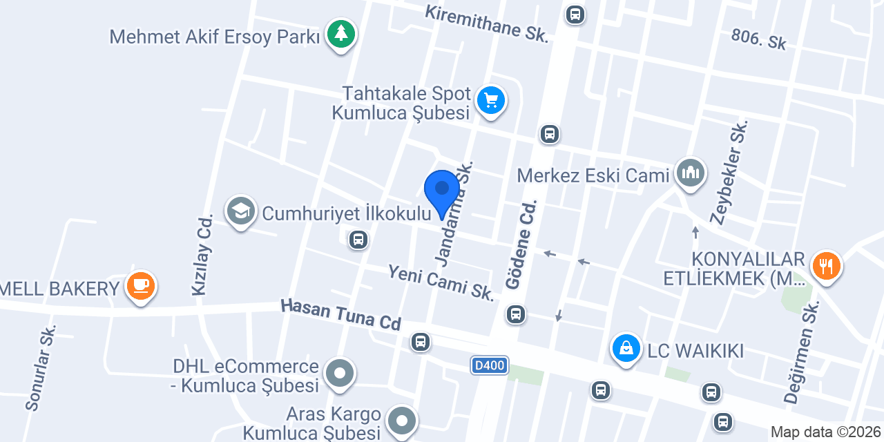 MATEMATİK ÖZEL DERS konumu