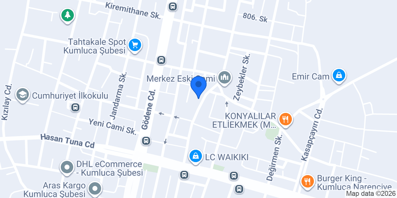 DK ELEKTRİK konumu