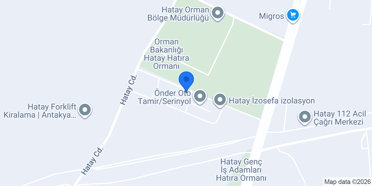 Teofarm Antakya konumu