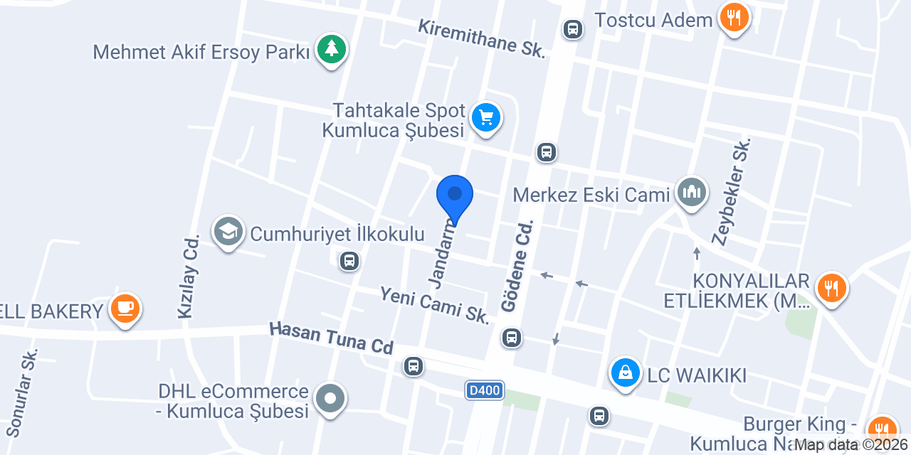 Leziz Köfte Kokoreç konumu
