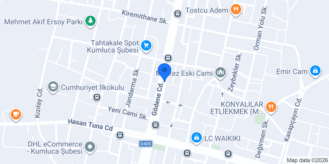 Bilgefil Kitabevi konumu