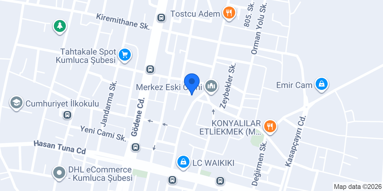 Terzi Engin konumu