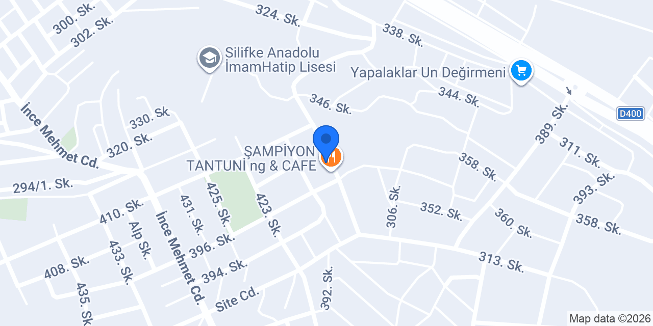 Melek Kafe konumu
