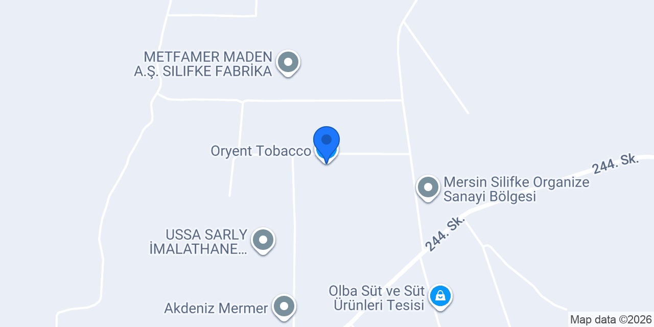 Oryent Tobacco konumu