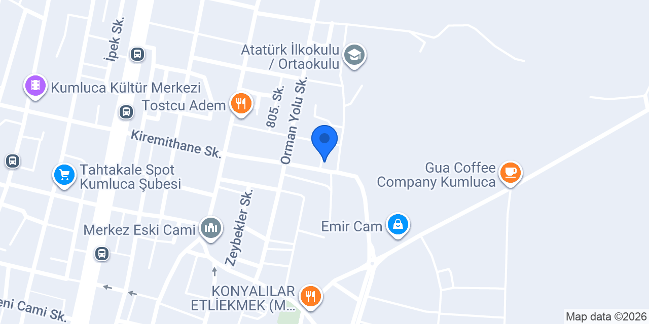 İDEAL SİGORTA KUMLUCA konumu