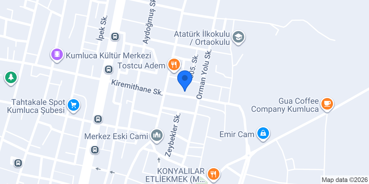 BY-CHAT İLETİŞİM konumu