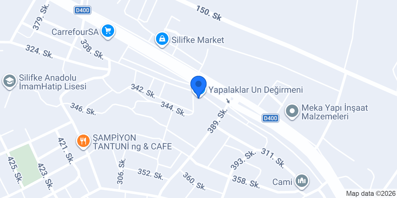 Yapalaklar Un Değirmeni konumu