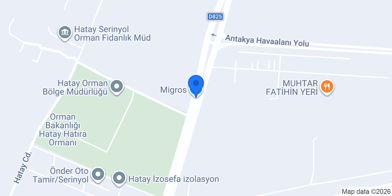HMKÜ Başhekimlik Satınalma Birimi konumu