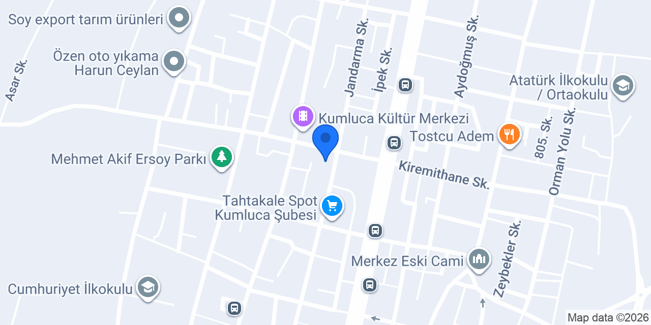 AKKOÇ EMLAK İNŞAAT konumu