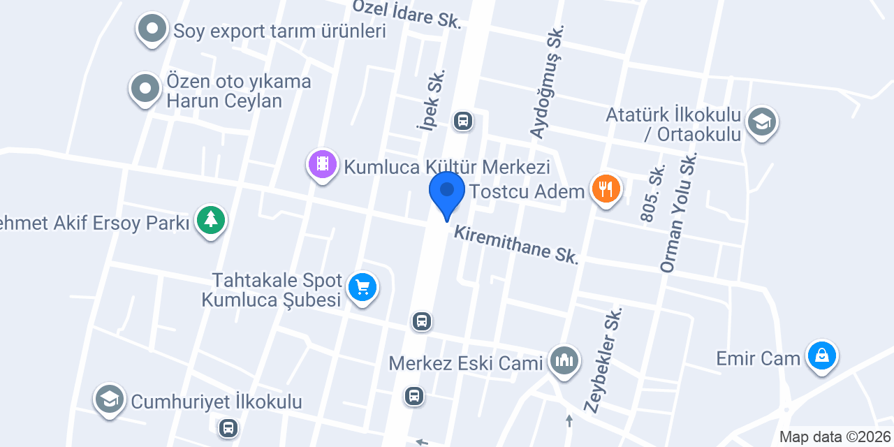 Kanatçı BABA konumu