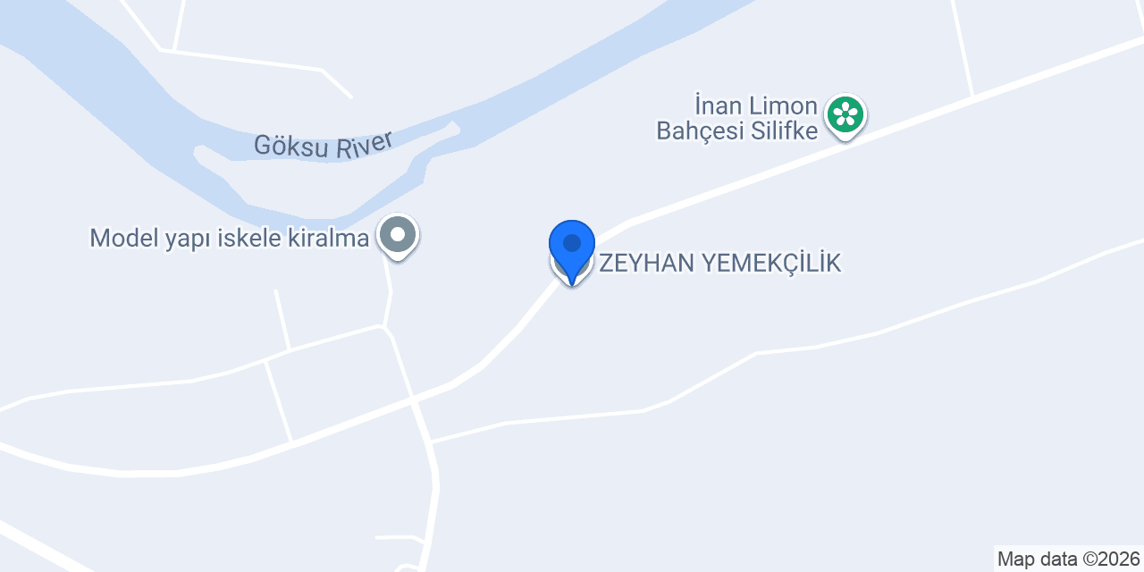 ZEYHAN YEMEKÇİLİK konumu