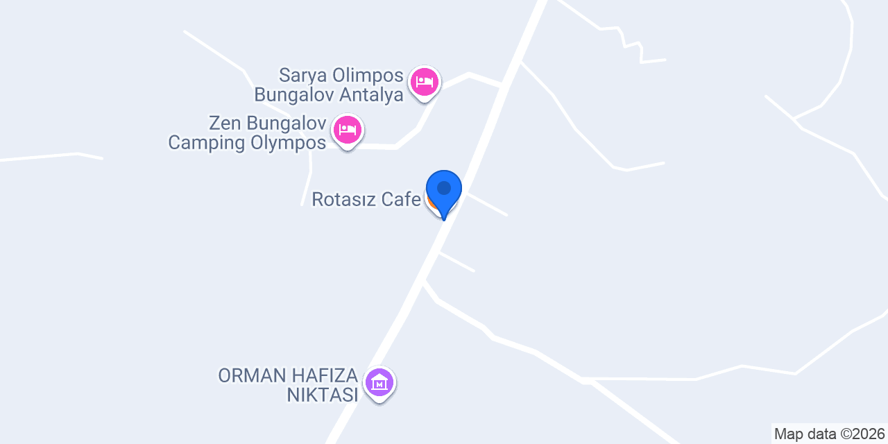 Olympos Eldesa Pansiyon konumu