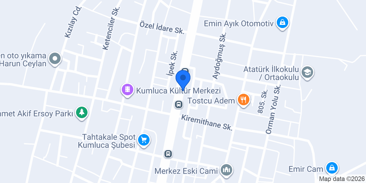 Çetinler Tarım konumu