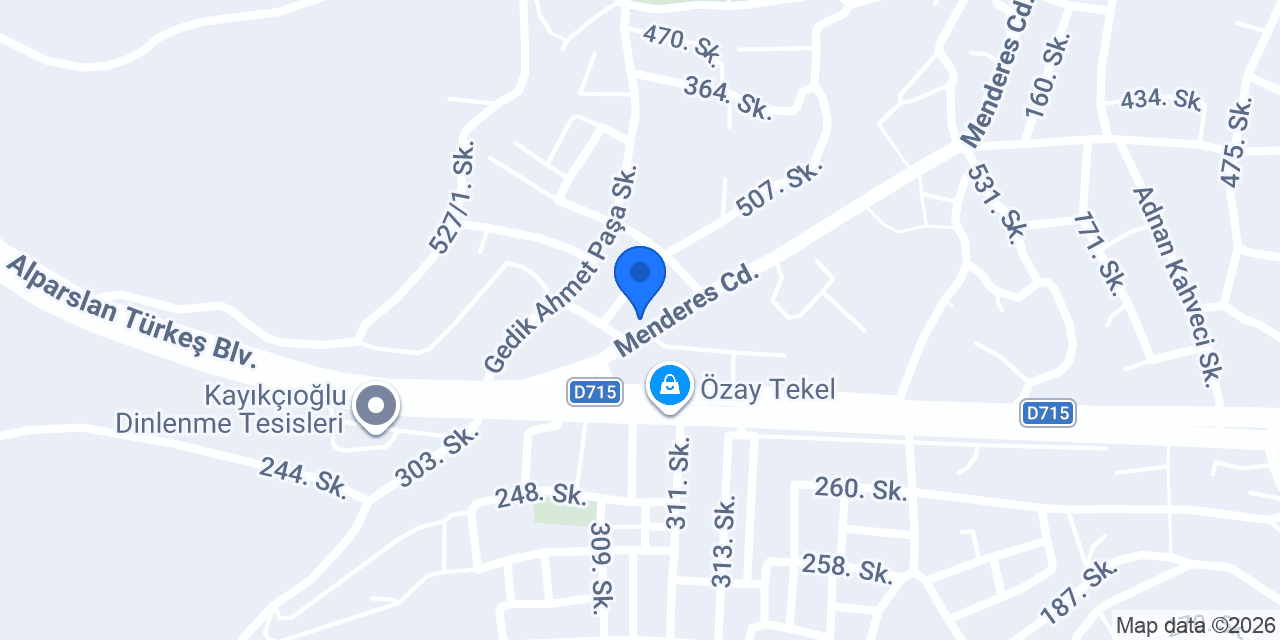 Mesut Market konumu