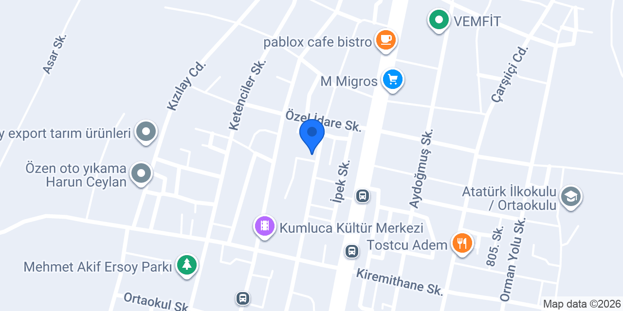 TEKINLER ELEKTRIK BOBINAJ konumu