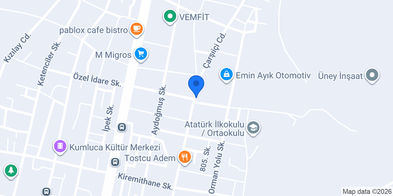 ÇAYBAŞ ZİRAAT konumu