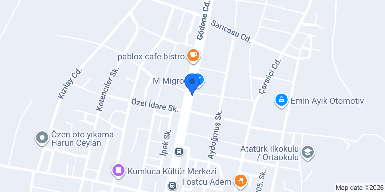 Sıfır Yedi Tekel Shop konumu