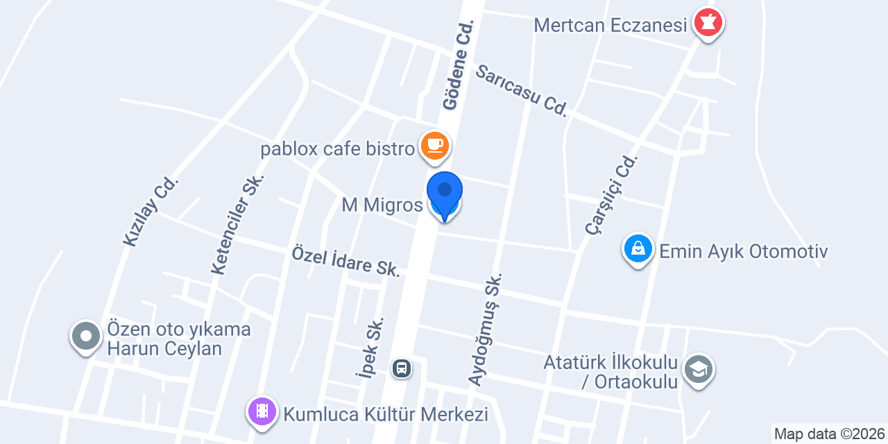 M Migros konumu