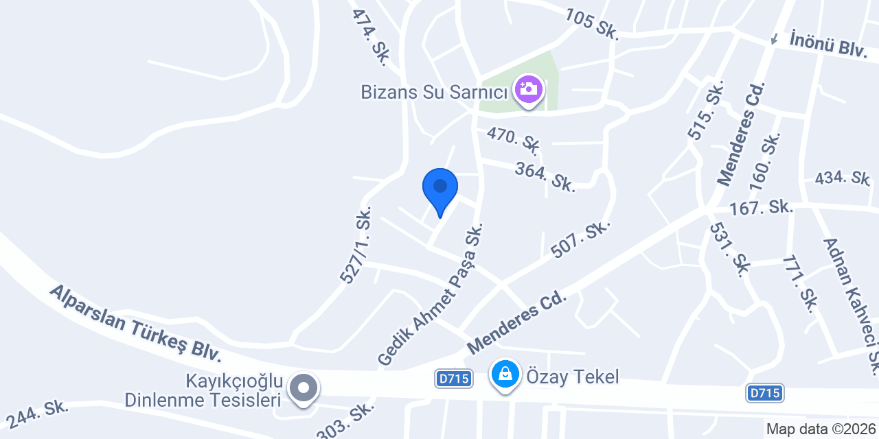 Candan Eczanesi konumu