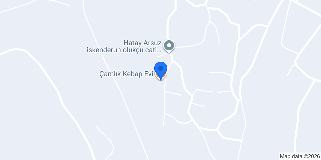 Çamlık Kebap Evi konumu