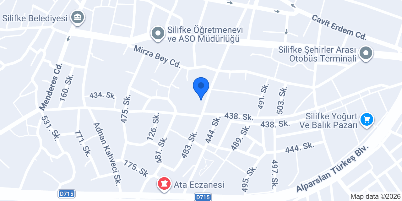 Mersin Göksu Yapı Denetim Ltd. Şti. konumu
