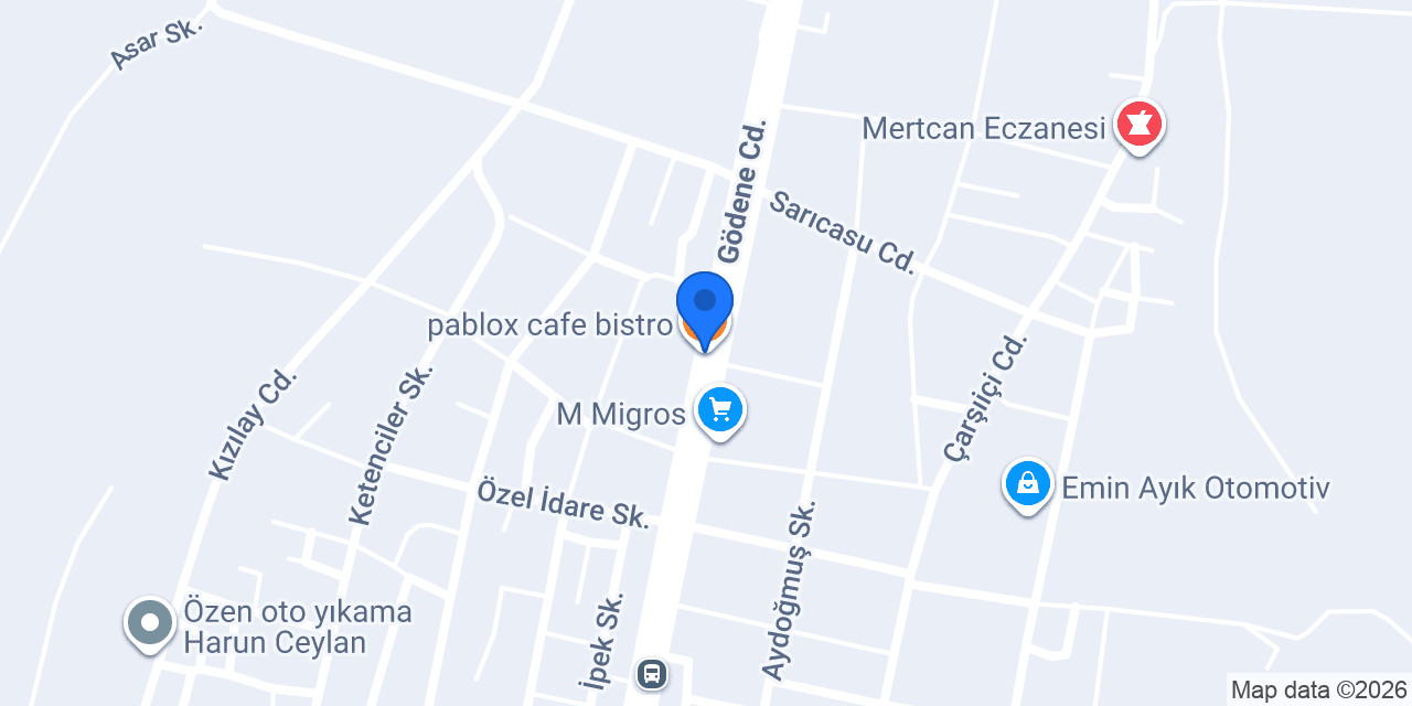 pablox cafe bistro konumu