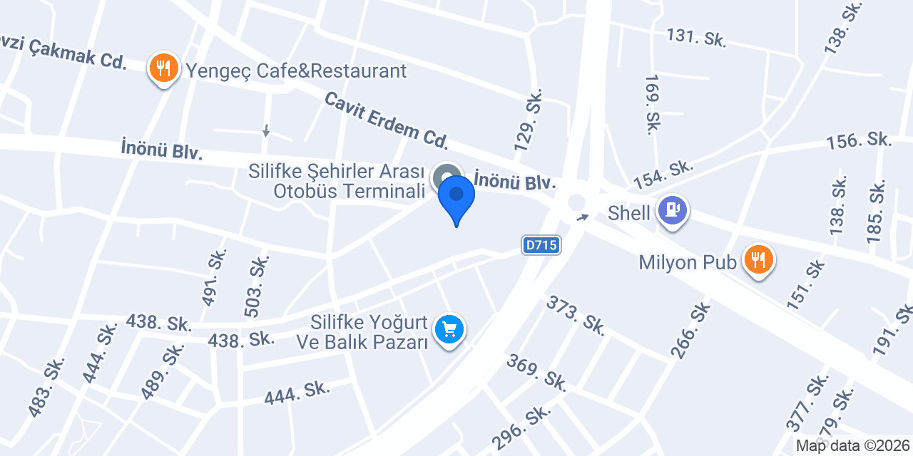 silifke otogar emanet konumu