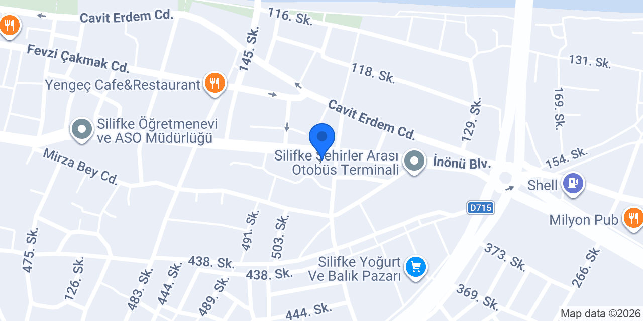 Göksu Rent a Car konumu