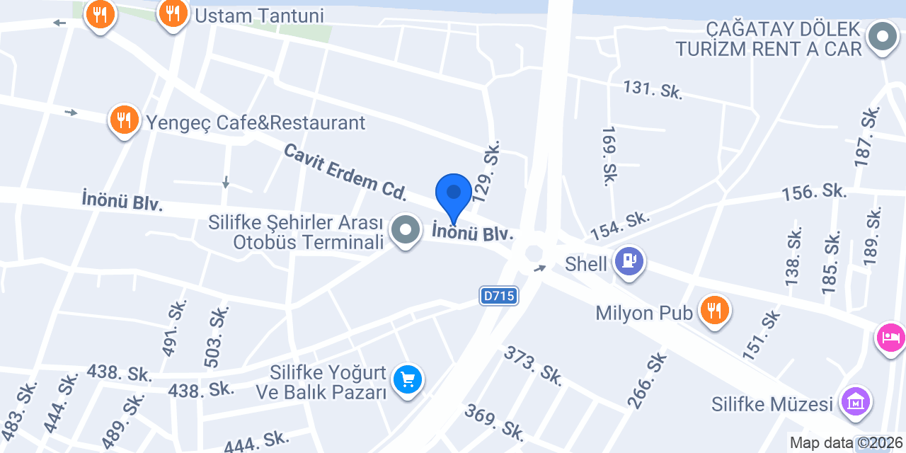 Silifke ikiciel eşya konumu